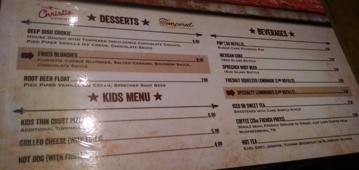 Menu kids + dessert